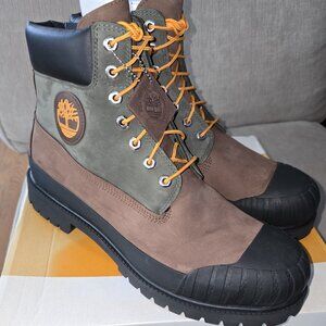 Men's Premium 6 Inch Rubber Toe Waterproof Boot - Size 13